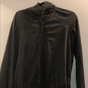 Dark grey sweatshirt